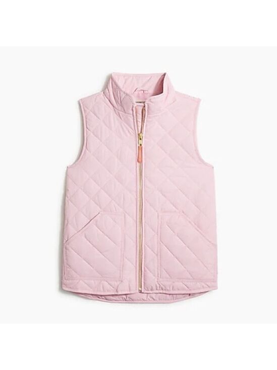 Crewcuts Other - CREWCUTS Girls Light Pink Quilted Vest 12